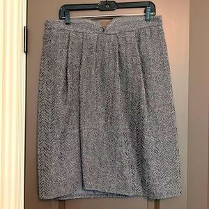 Gorgeous Armani gray wool skirt